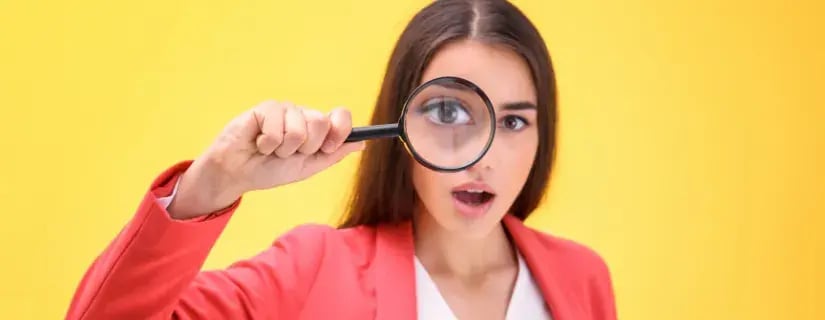 虫眼鏡のイメージ