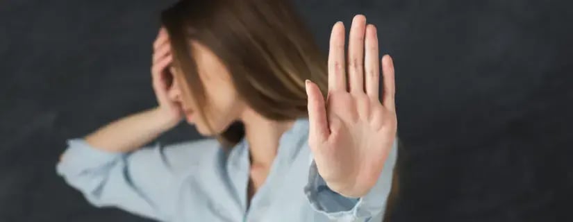 拒否するイメージ