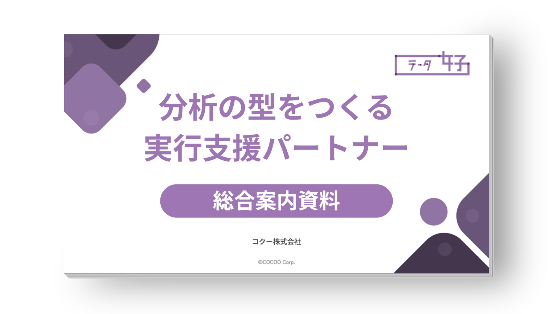 ［総合案内］分析の型をつくる実行支援パートナー