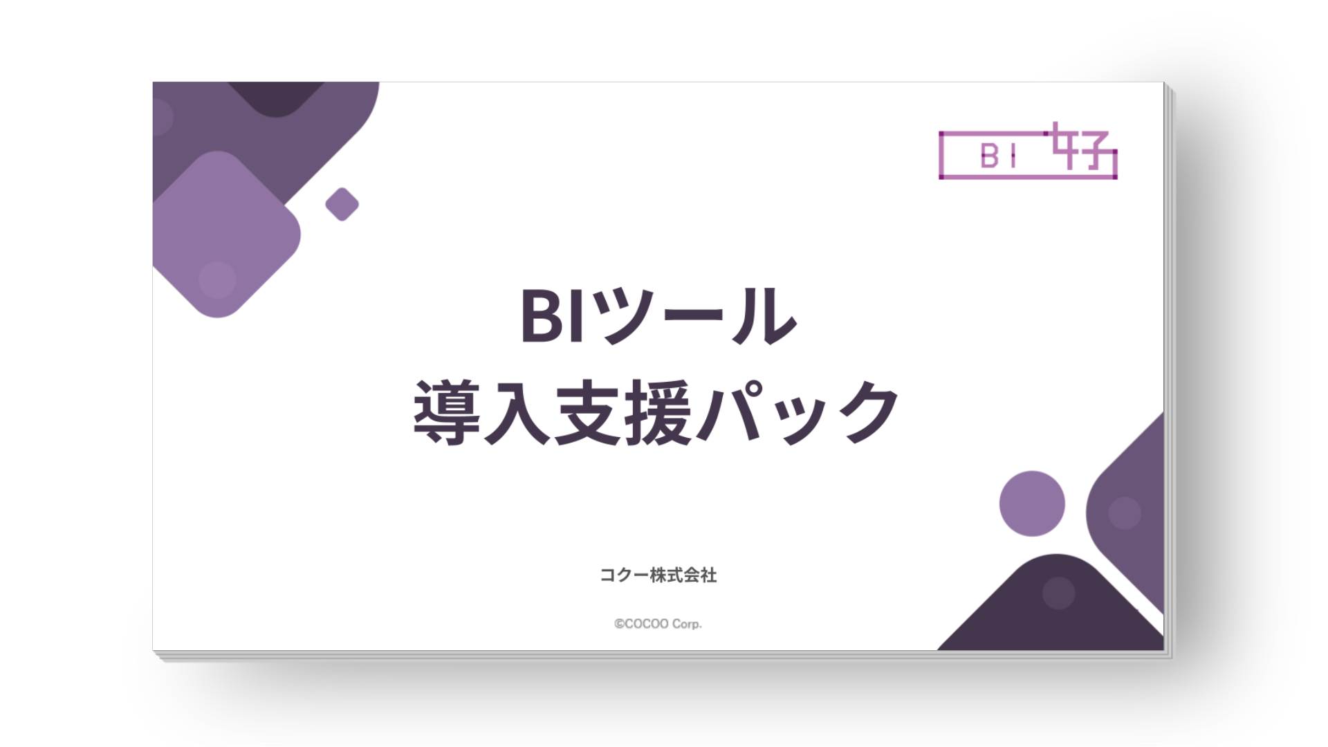BIツール導入支援パック